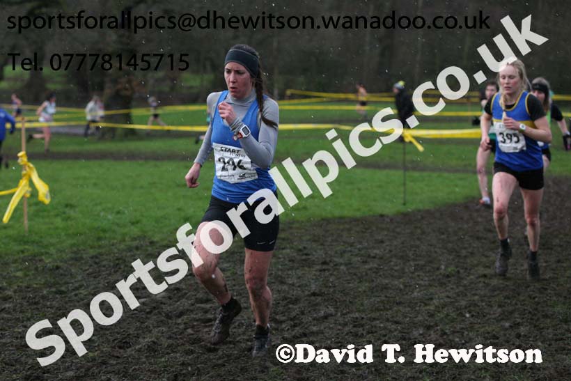 Senior womens Northern Cross Country Champs., Witton Park, Blackburn. Photo: David T. Hewitson/Sports for All Pics